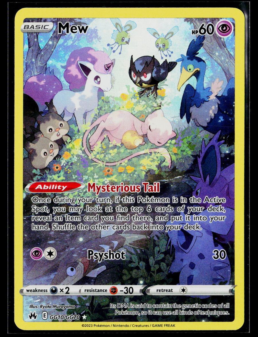 SWSH: Crown Zenith: Galarian Gallery #GG10/GG70 Mew