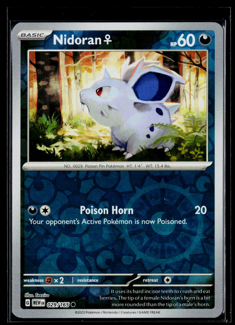 SV: Scarlet & Violet 151 #029/165 Nidoran F