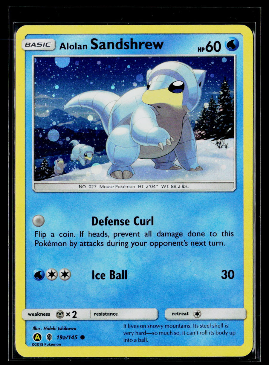 Alternate Art Promos #019a/145 Alolan Sandshrew holo