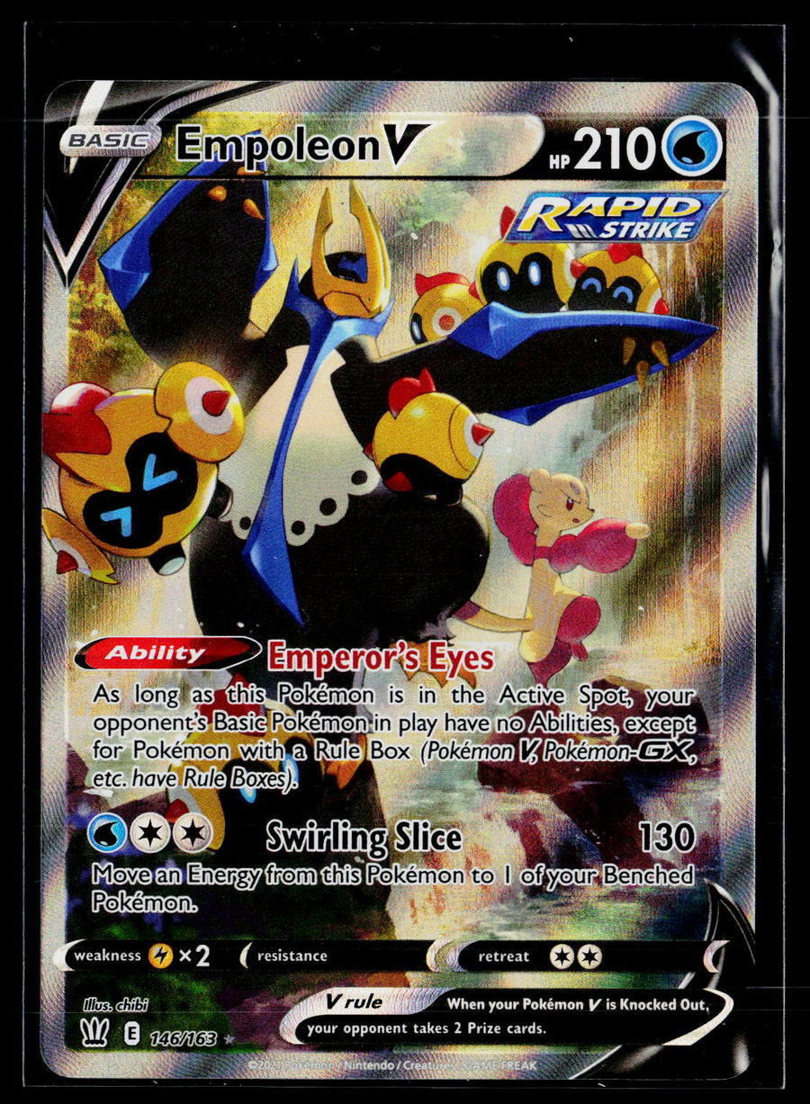 SWSH05: Battle Styles #146/163 Empoleon V (Alternate Full Art)