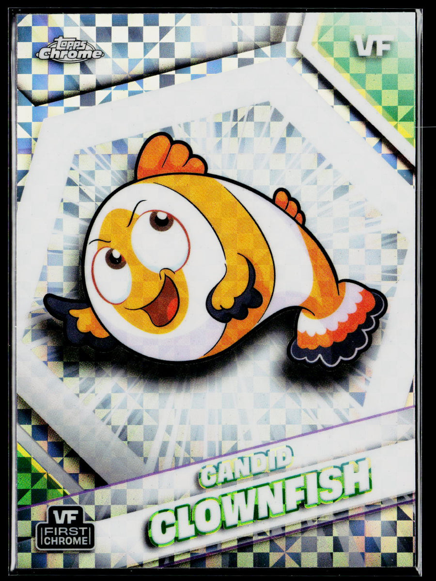 2026 Topps Chrome VeeFriends Candid Clownfish xfractor