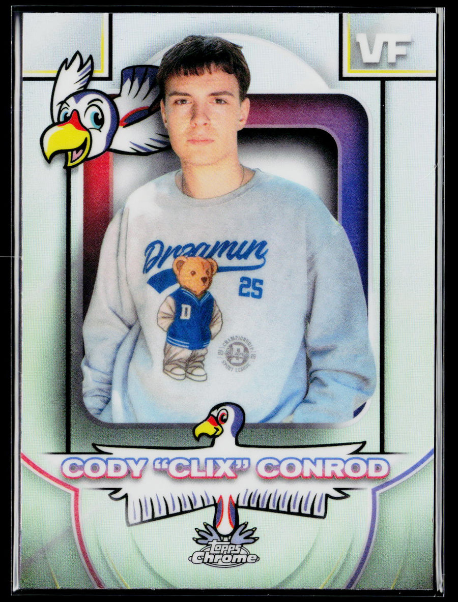 2026 Topps Chrome VeeFriends #CC-CL Cody Clix Conrad Refractor