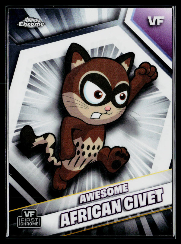2026 Topps Chrome VeeFriends Awesome African Civet