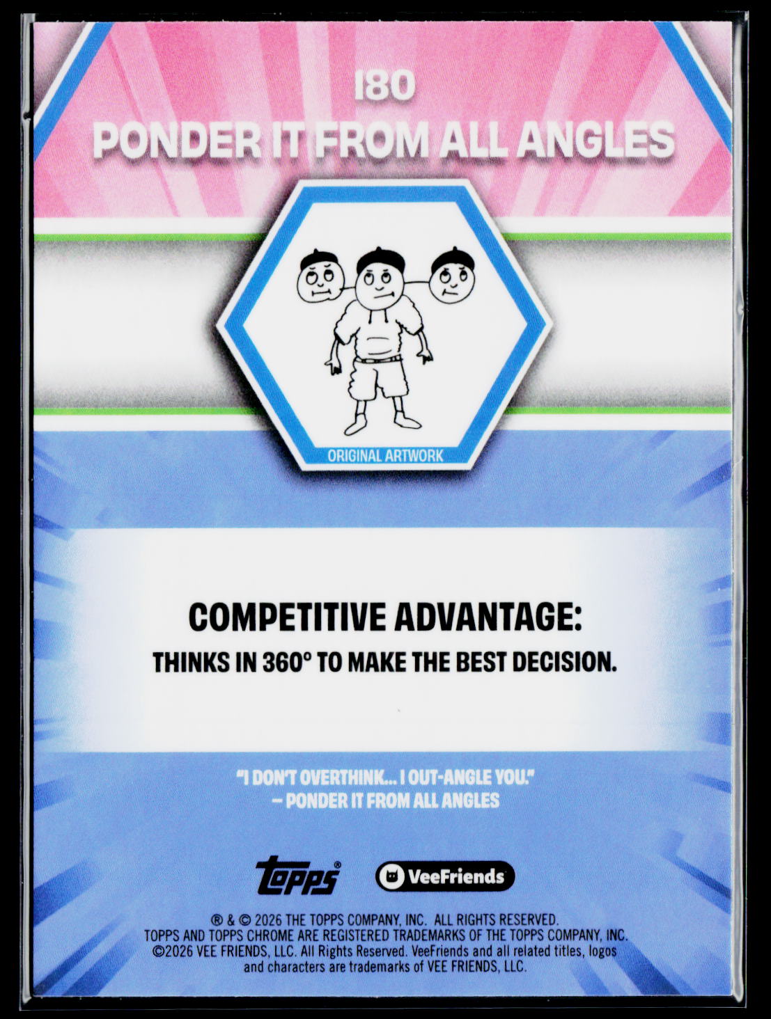 2026 Topps Chrome VeeFriends Ponder It From All Angles