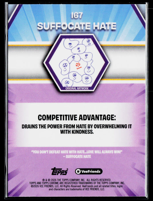 2026 Topps Chrome VeeFriends Suffocate Hate