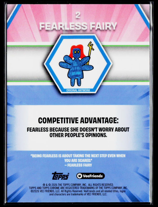 2026 Topps Chrome VeeFriends Fearless Fairy