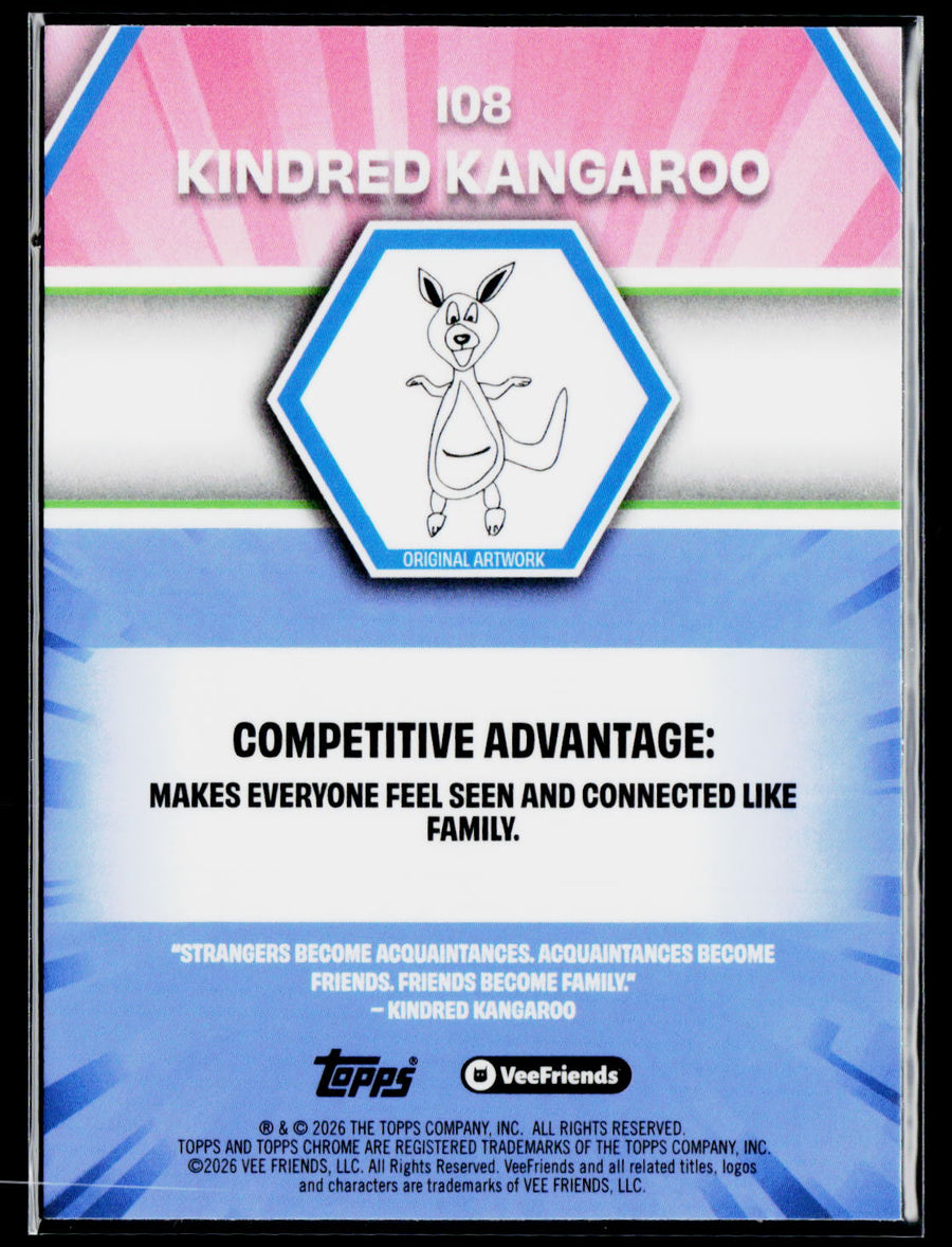 2026 Topps Chrome VeeFriends Kindred Kangaroo