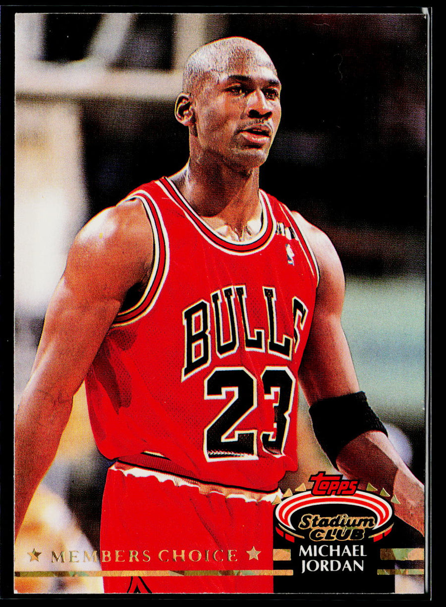 1992-93 Stadium Club #210 Michael Jordan