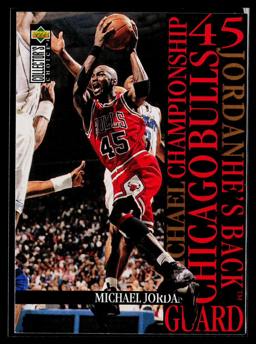 1995-96 Collector's Choice #M4 Michael Jordan Jordan He's Back