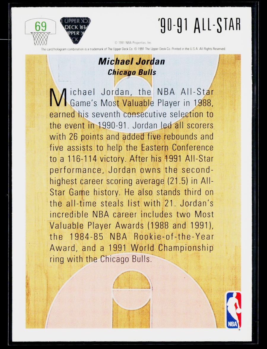 1991-92 Upper Deck #69 Michael Jordan