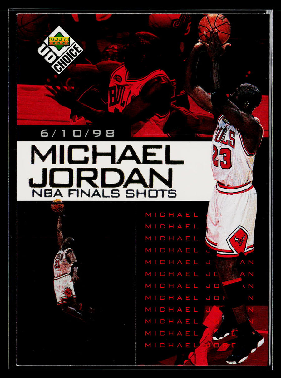 1998-99 UD Choice Preview #4 Michael Jordan Michael Jordan NBA Finals Shots