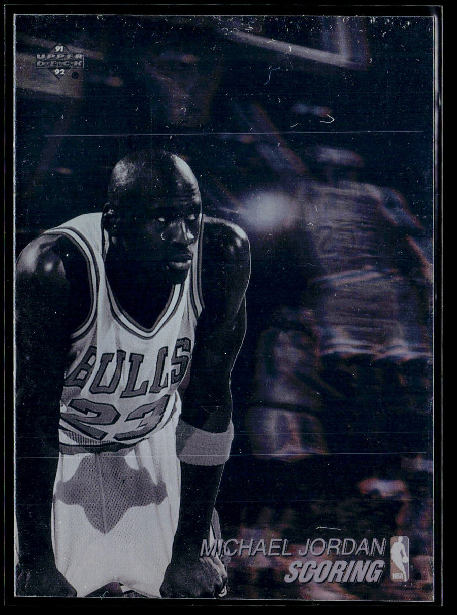 1991-92 Upper Deck #3 Michael Jordan International Award Winner Holograms