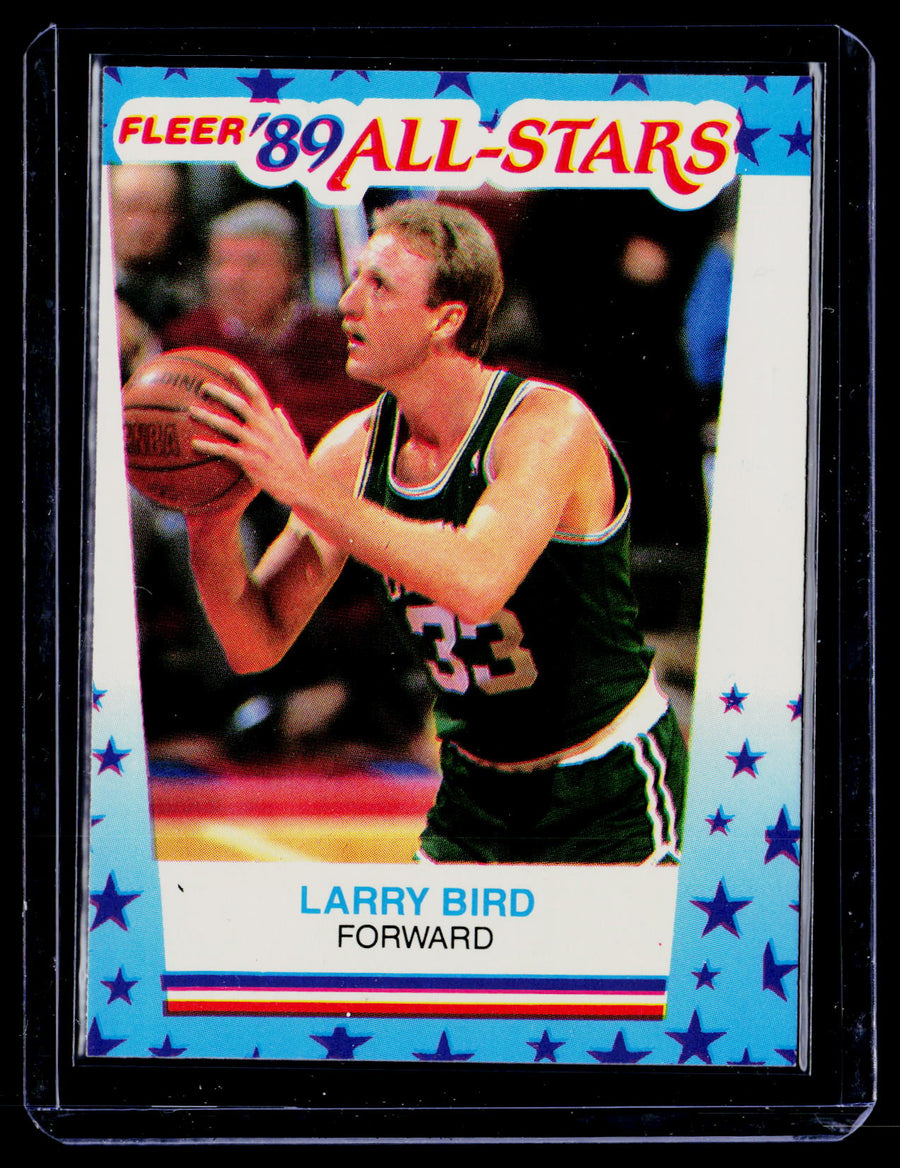 1989-90 Fleer #10 Larry Bird Stickers