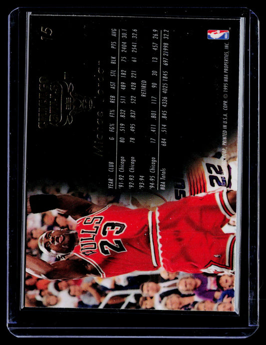 1995-96 Flair #15 Michael Jordan