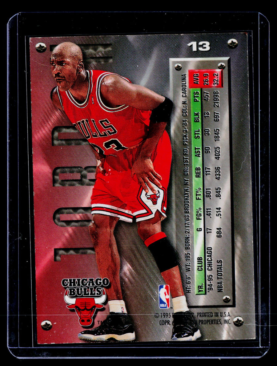 1995-96 Metal #13 Michael Jordan