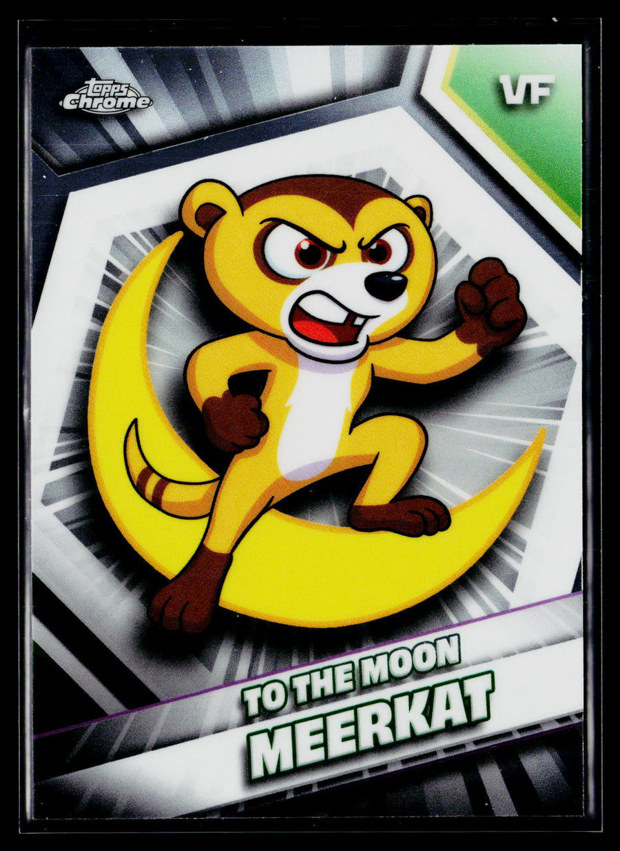 2026 Topps Chrome VeeFriends #175 To The Moon Meerkat