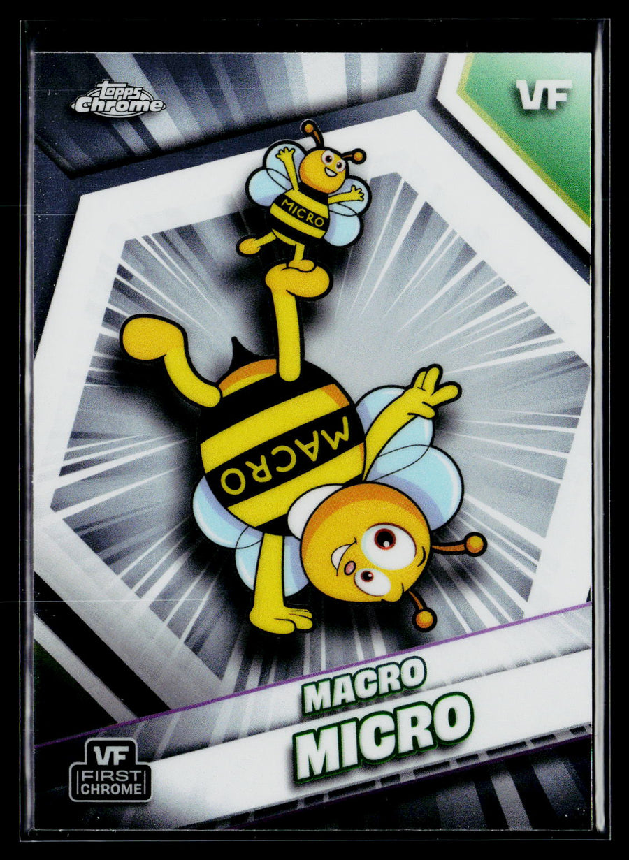 2026 Topps Chrome VeeFriends #118 Macro Micro