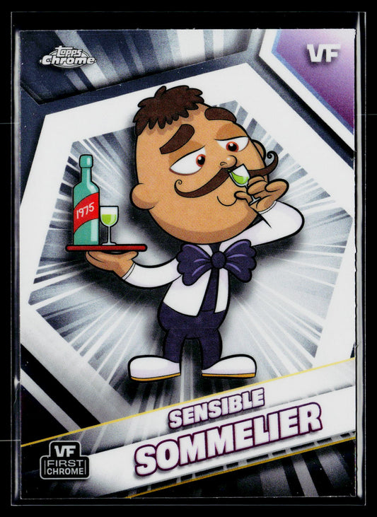 2026 Topps Chrome VeeFriends #152 Sensible Sommelier
