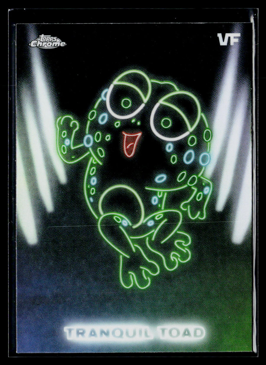2026 Topps Chrome VeeFriends #NE-8 Tranquil Toad Neon Lights