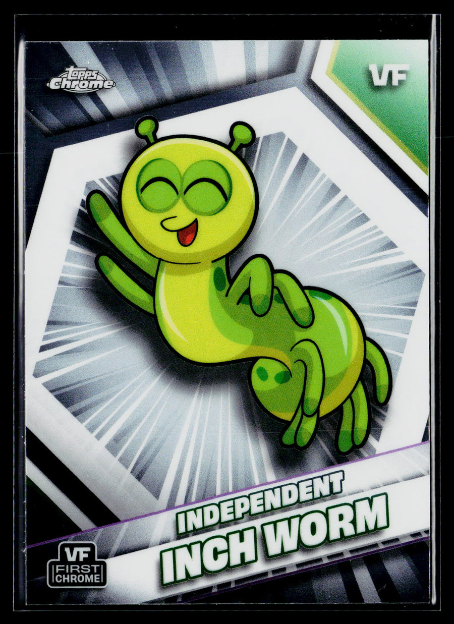 2026 Topps Chrome VeeFriends #103 Independent Inch Worm