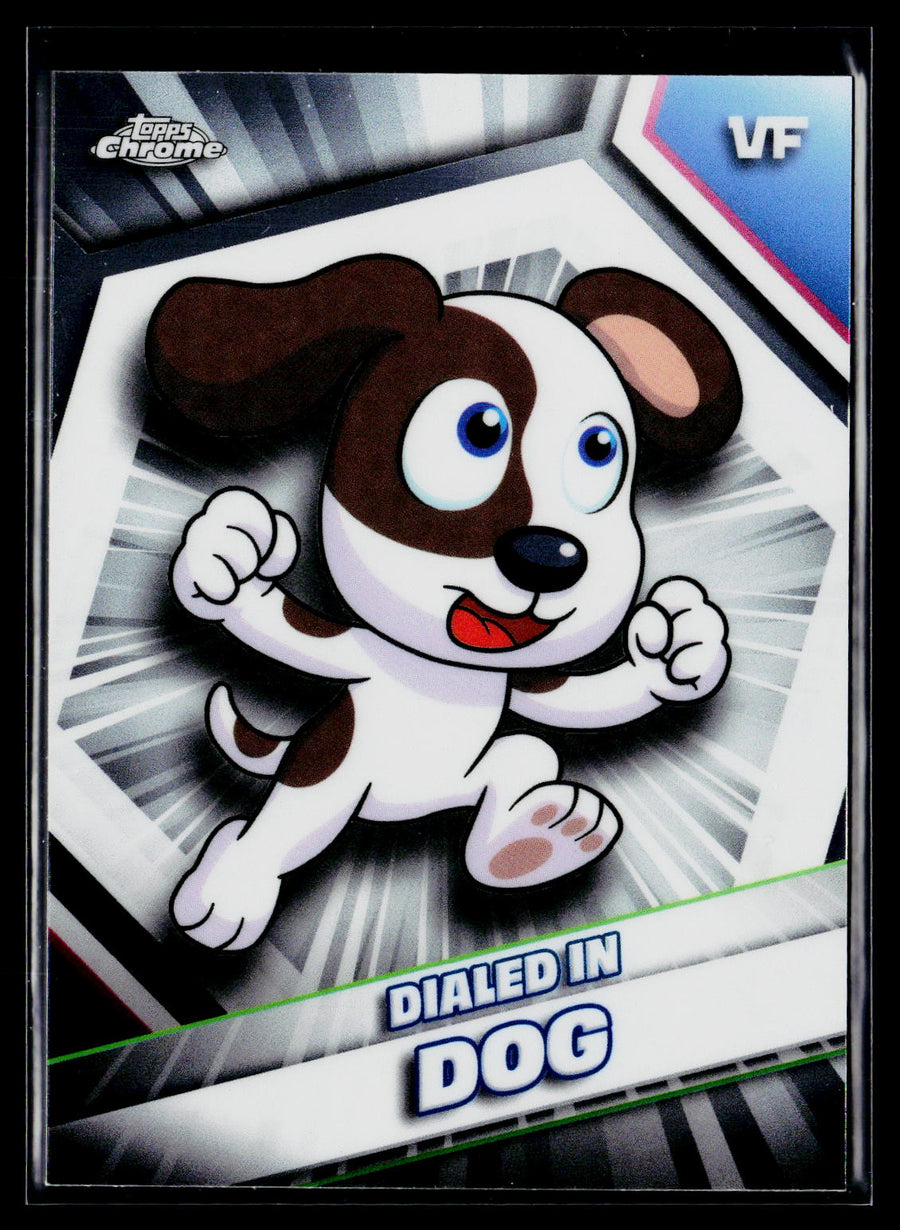 2026 Topps Chrome VeeFriends #14 Dialed In Dog