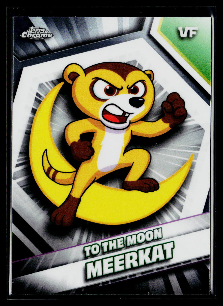 2026 Topps Chrome VeeFriends #175b To The Moon Meerkat