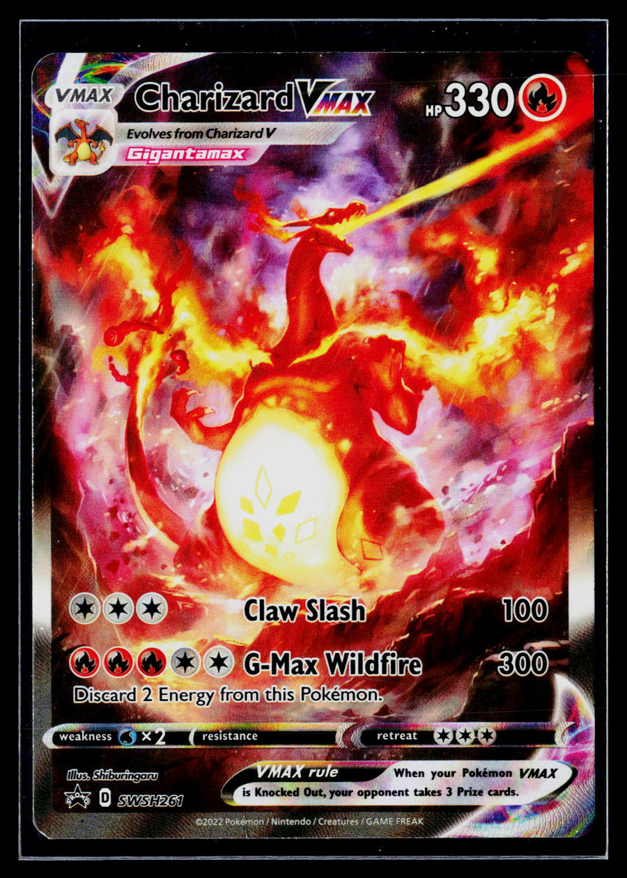 SWSH: Sword & Shield Promo Cards #SWSH261 Charizard VMAX