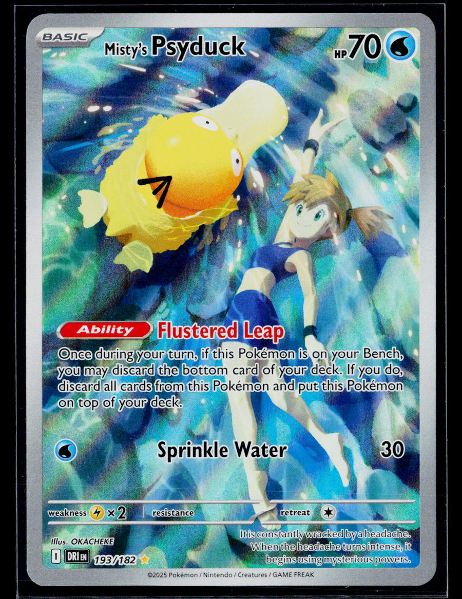 SV10: Destined Rivals #193/182 Misty's Psyduck