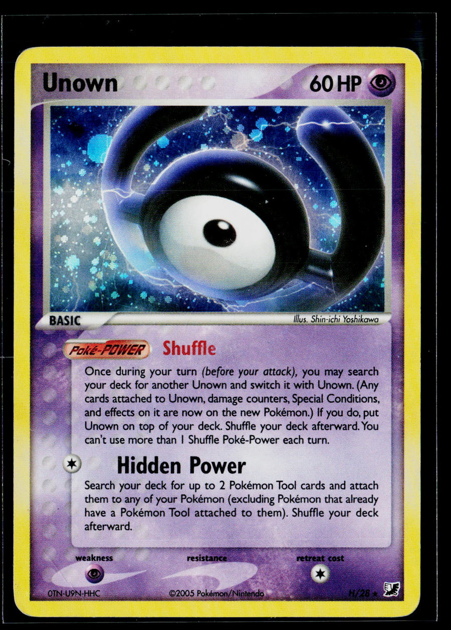 Unseen Forces #H/28 Unown (H)