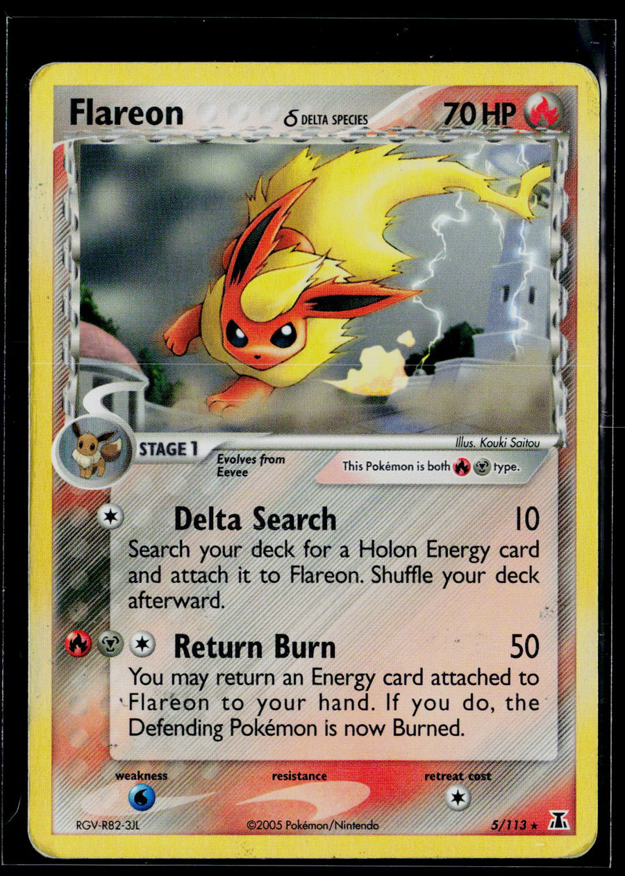 Delta Species #5/113 Flareon (Delta Species)