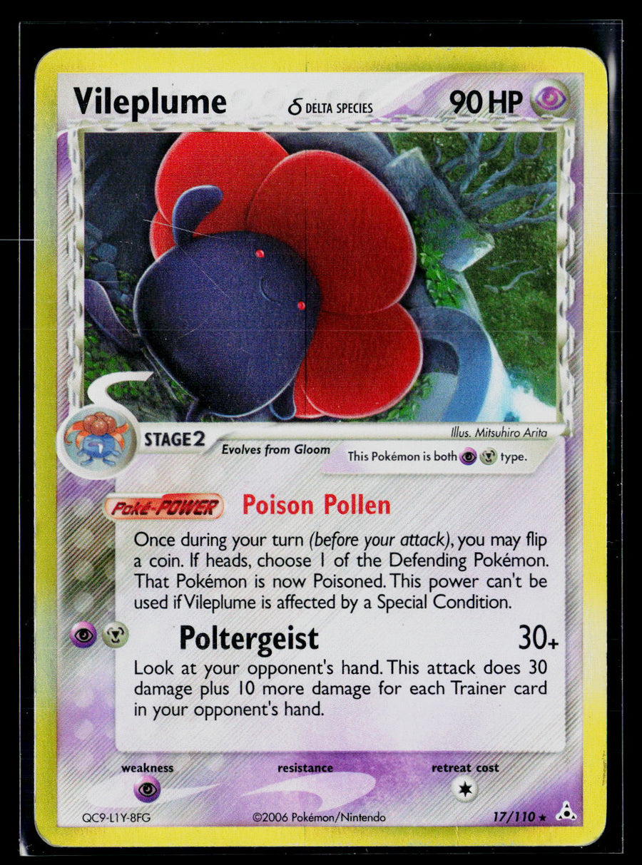 Holon Phantoms #17/110 Vileplume (Delta Species)