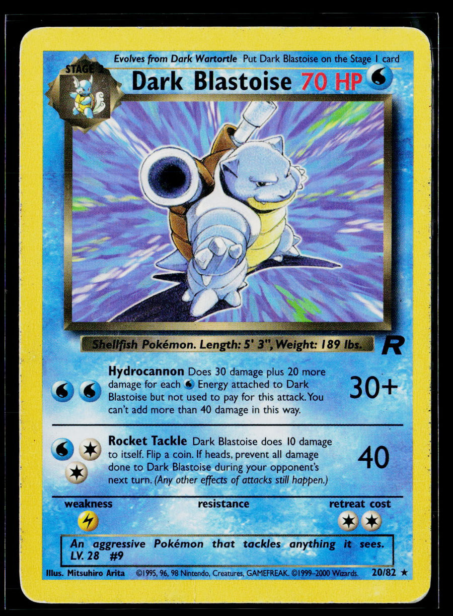 Team Rocket #20/82 Dark Blastoise (20)