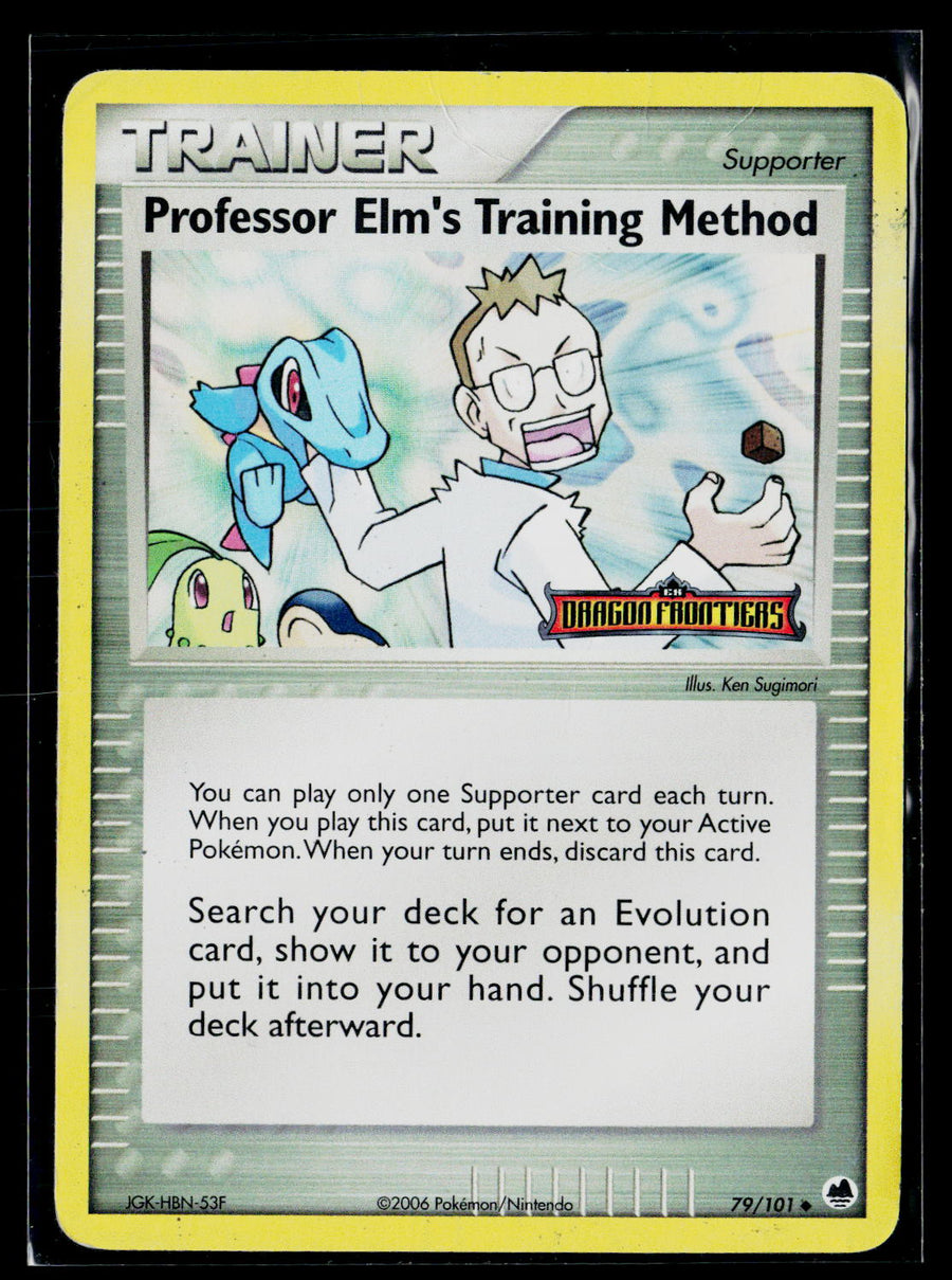 Unseen Forces #89/115 Professor Elm's Training Method stamped