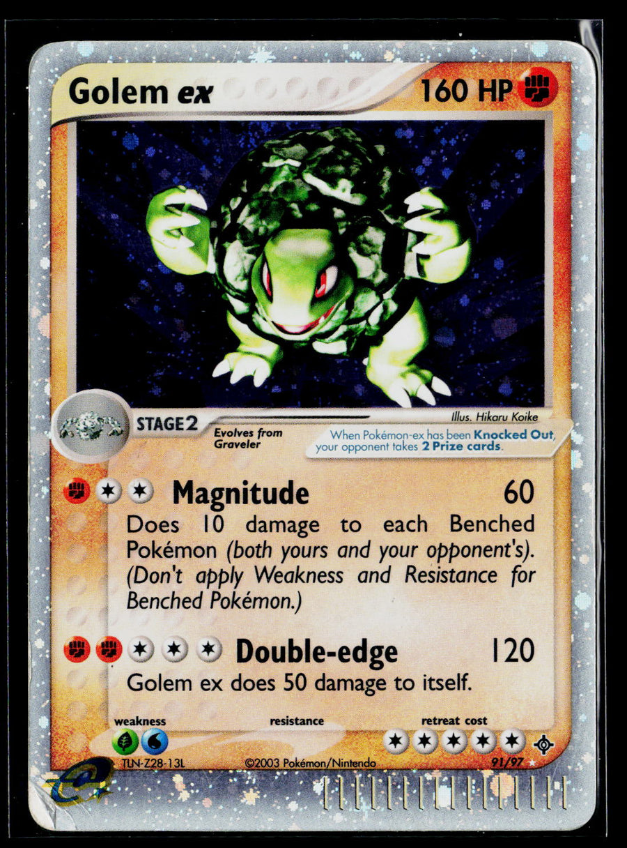 Dragon #91/97 Golem ex