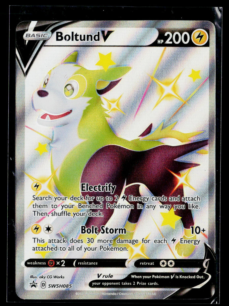 SWSH: Sword & Shield Promo Cards #SWSH085 Boltund V