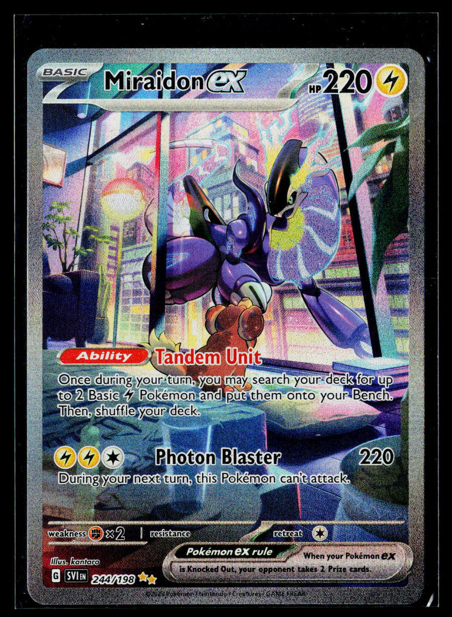 SV01: Scarlet & Violet Base Set #244/198 Miraidon ex