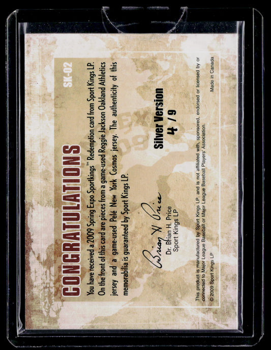 Sporting Spring Expo #SK-02 Reggie Jackson Pele Silver Version /9