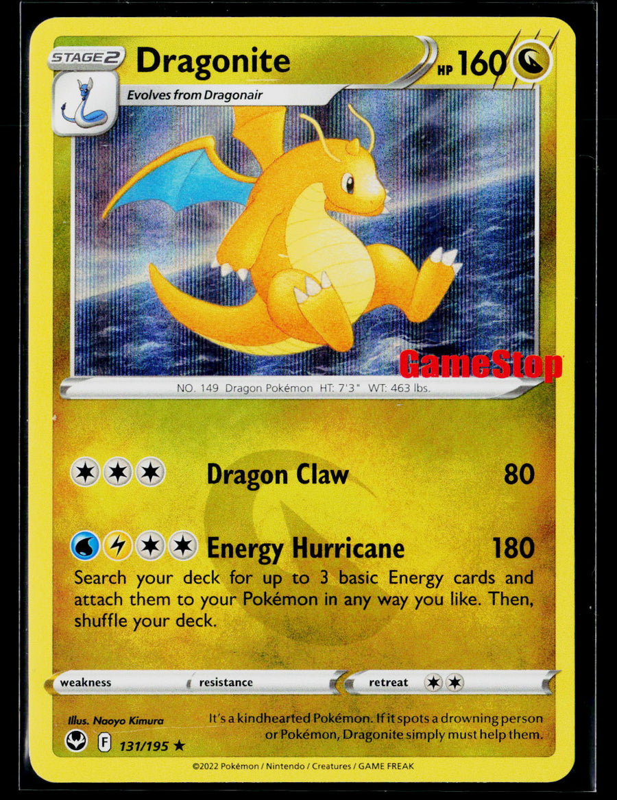 Miscellaneous Cards & Products 131/195 Dragonite (Game Stop Promo)