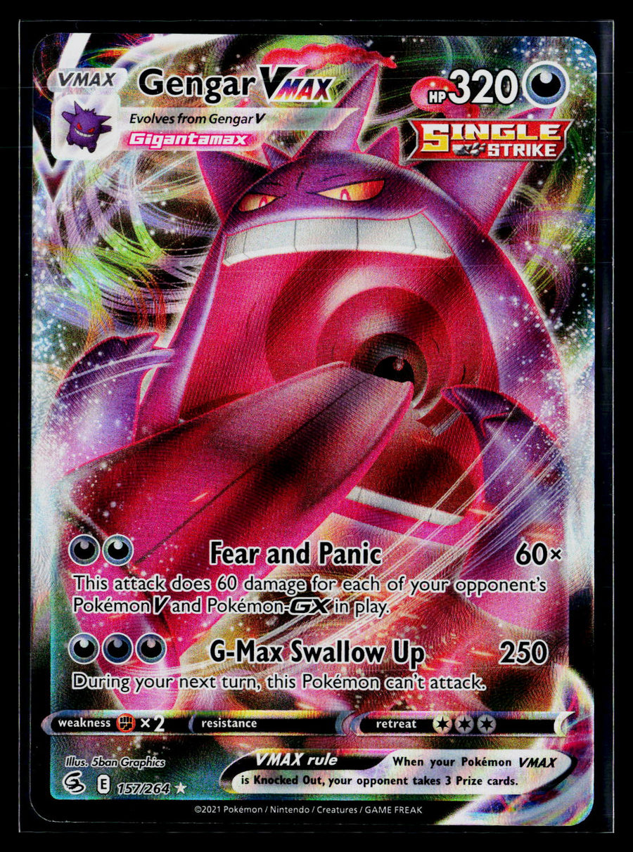 SWSH08: Fusion Strike #157/264 Gengar VMAX