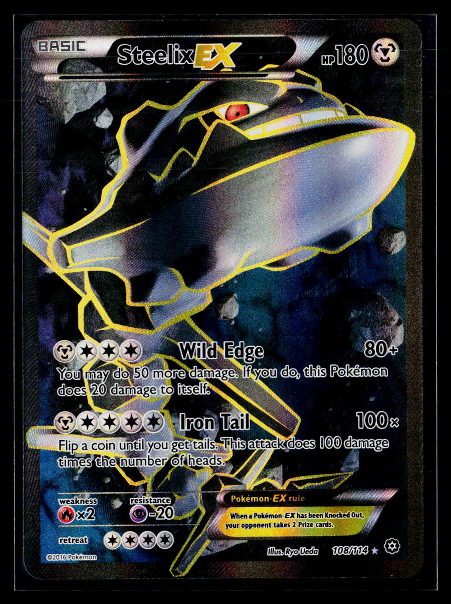 XY - Steam Siege #108/114 Steelix EX (Full Art)