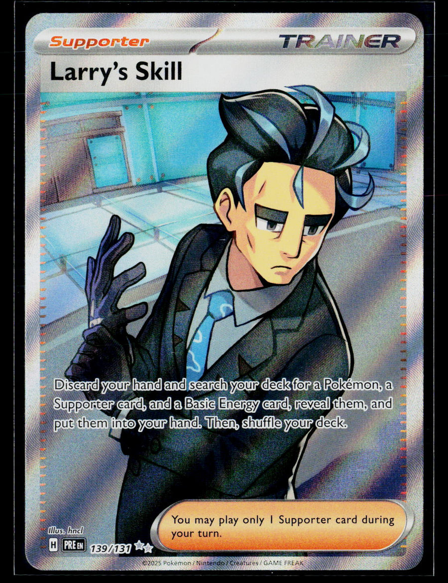 SV: Prismatic Evolutions #139/131 Larry's Skill