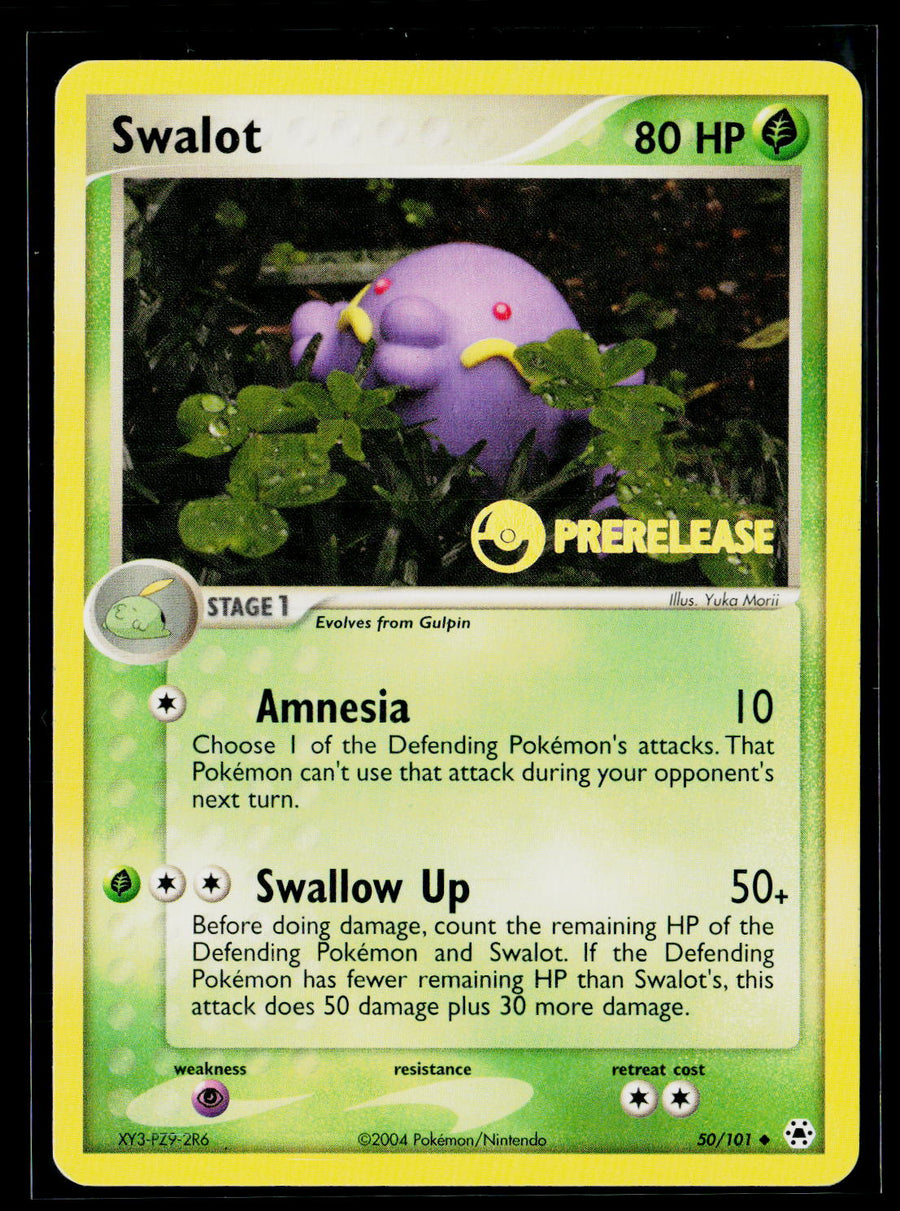 Nintendo Promos #50/101 Swalot Prerelease