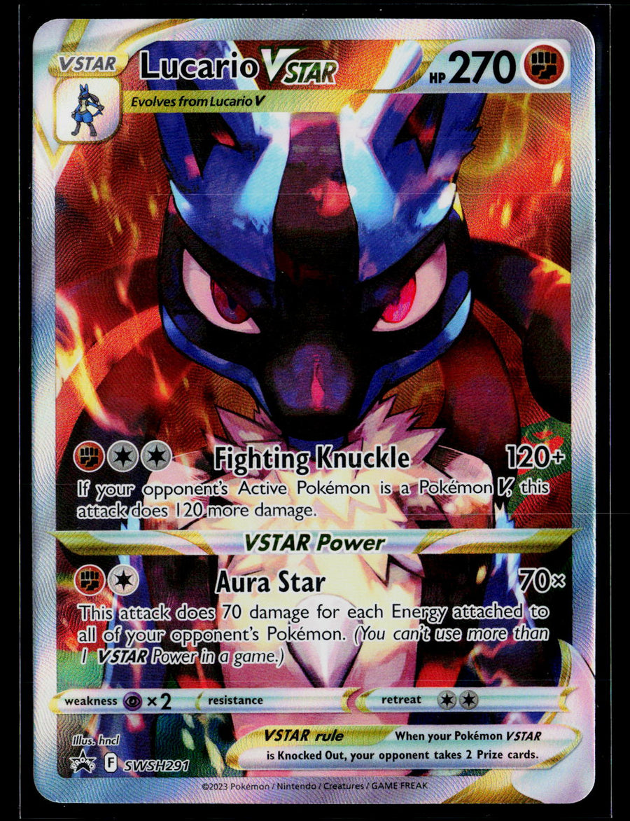 SWSH: Sword & Shield Promo Cards #SWSH291 Lucario VSTAR