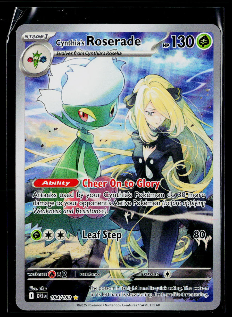 SV10: Destined Rivals #184/182 Cynthia's Roserade
