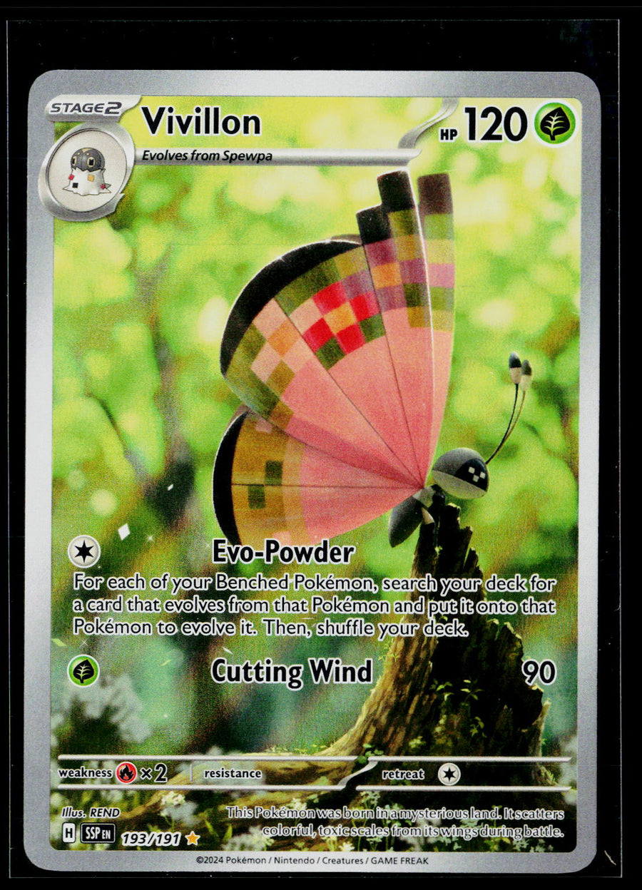 SV08: Surging Sparks #193/191 Vivillon