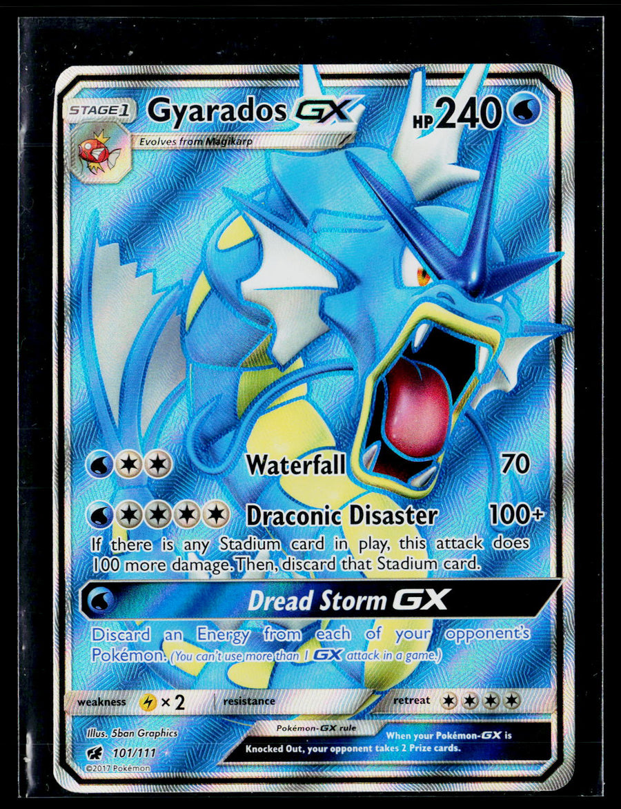 SM - Crimson Invasion #101/111 Gyarados GX (Full Art)