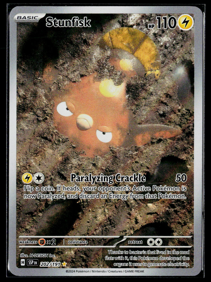 SV08: Surging Sparks #202/191 Stunfisk