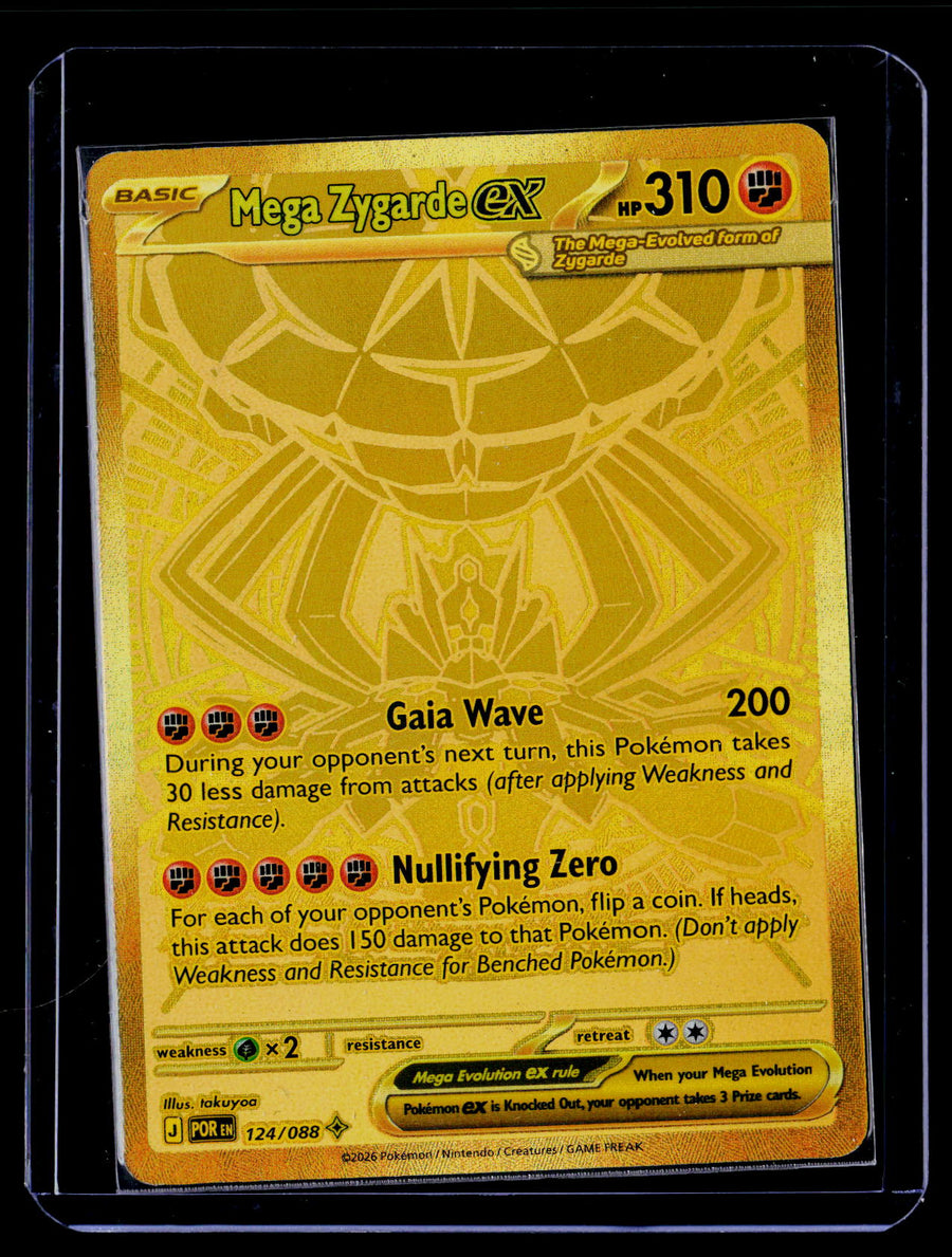 ME03: Perfect Order #124/088 Mega Zygarde ex