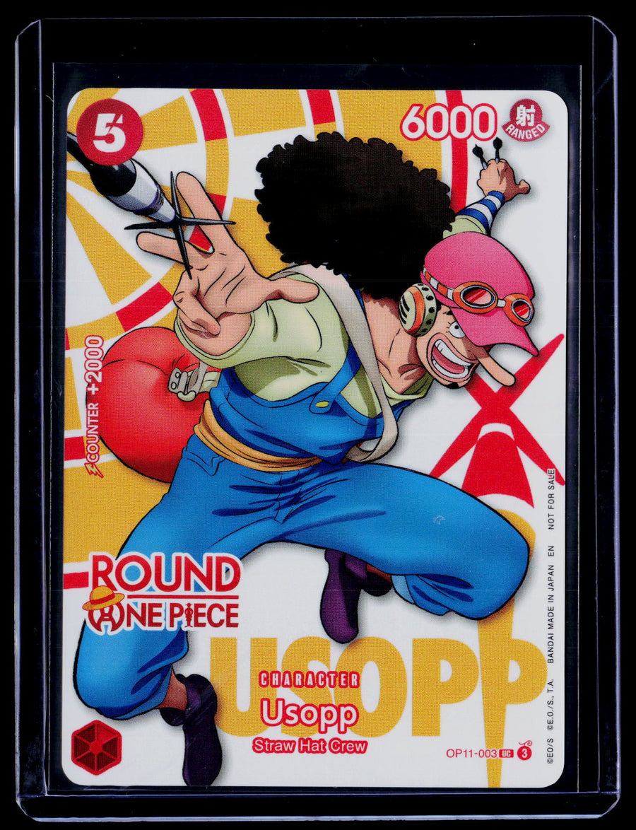 Round1 Promo #OP11-003 Usopp Round One English One Piece