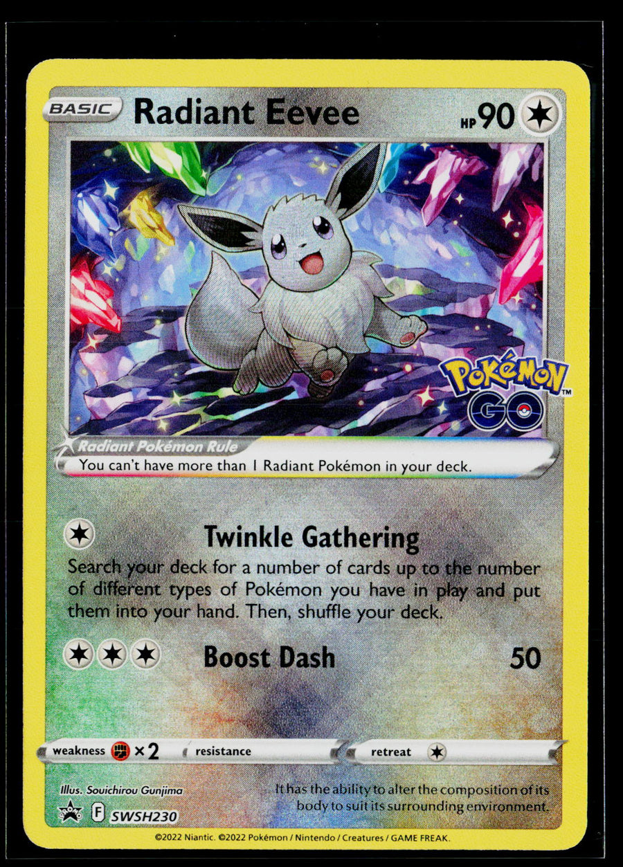 SWSH: Sword & Shield Promo Cards #SWSH230 Radiant Eevee